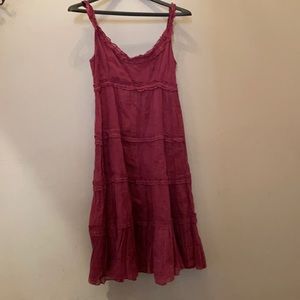 Odille Anthropologie Ruffle Dress